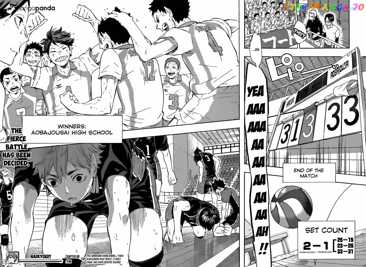 Haikyuu!!, Chapter 68 image 15